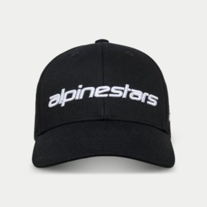 Gorra Alpinestars LINEAR WORDMARK 2.0 BLACK WHITE
