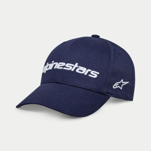 Gorra Alpinestars LINEAR WORDMARK 2.0 NAVY WHITE