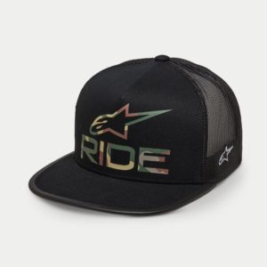 Gorra Alpinestars RIDE 4.0 CAMO TRUCKER BLACK