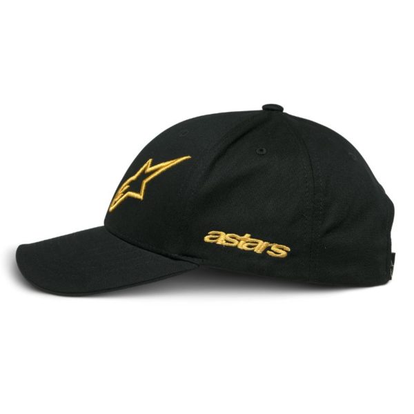 Gorra Alpinestars SESSIONIZED BLACK GOLD