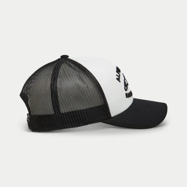 Gorra Alpinestars TRIPLE TRUCKER WHITE BLACK WHITE