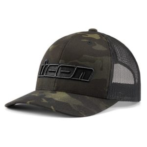 Gorra Icon MC PUNCH CAMUFLAJE NEGRO