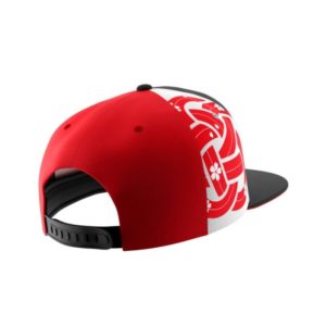 Gorra IXON CAP1 TAKA 24 BLACK WHITE RED
