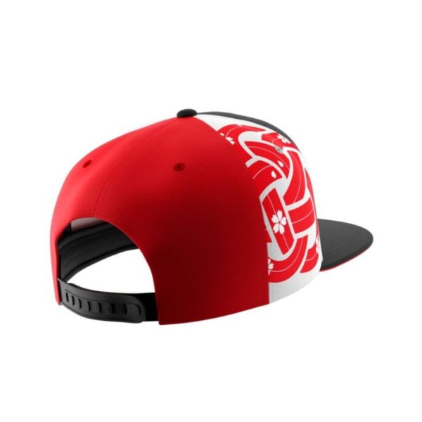 Gorra IXON CAP1 TAKA 24 BLACK WHITE RED