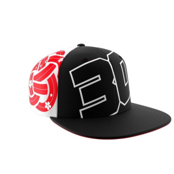 Gorra IXON CAP1 TAKA 24 BLACK WHITE RED