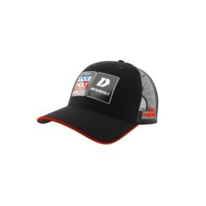 Gorra IXON CAP2 INTA 25 BLACK BRIGHT RED SILVER