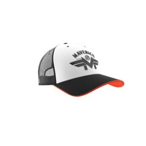Gorra IXON CAP2 MVK 25 BLACK WHITE ORANGE