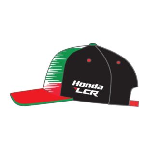 Gorra IXON CAP3 LCR 25 GREEN WHITE RED
