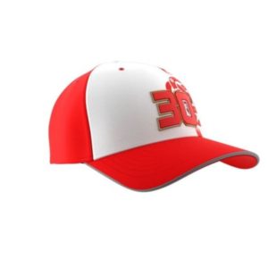 Gorra IXON CAP3 TAKA 24 WHITE RED