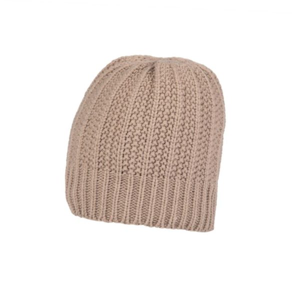 GORRO RECAP DARK BEIGE RICE