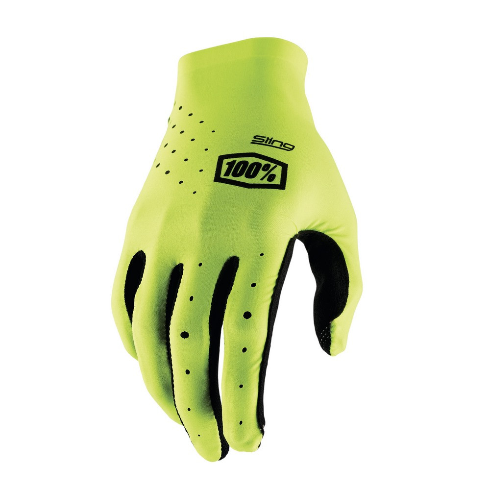 GUANTES 100% SLING MX AMARILLO FLUOR