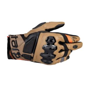 Guantes Alpinestars BELIZE V3 DRYSTAR BLACK GOBI BROWN SAND