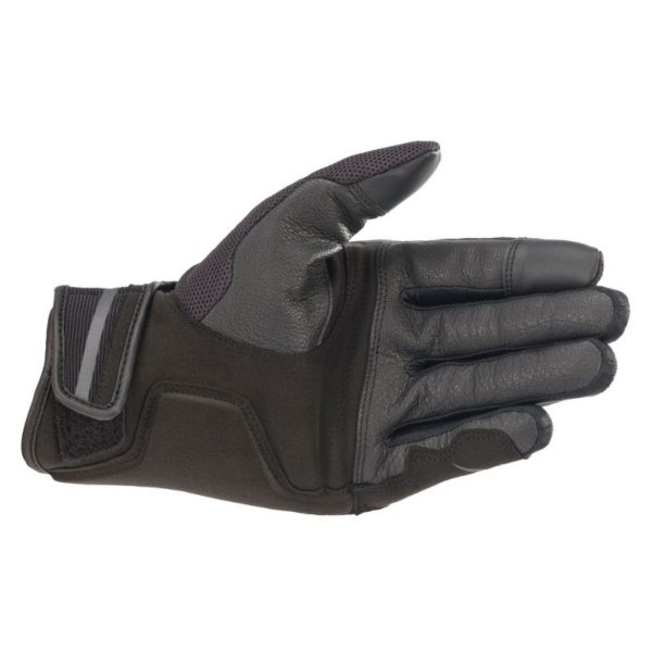 Guantes Alpinestars CHROME GLOVES BLACK TAR GRAY