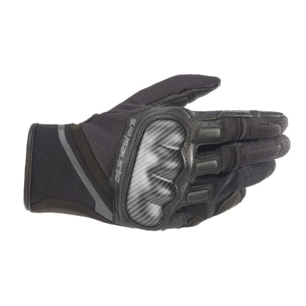 Guantes Alpinestars CHROME GLOVES BLACK TAR GRAY