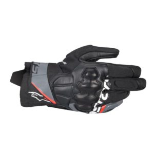 Guantes Alpinestars COROZAL V3 DRYSTAR BLACK DEEP GRAY RED FLUO