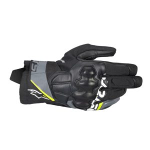 Guantes Alpinestars COROZAL V3 DRYSTAR BLACK DEEP GRAY YELLOW FLUO