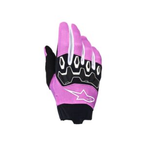 Guantes Alpinestars FULL BORE V2 STELLA VIOLET WHITE BLACK