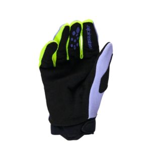 Guantes Alpinestars FULL BORE V2 YOUTH & KIDS PURPLE YELLOW FLUO