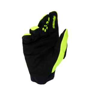 Guantes Alpinestars FULL BORE V2 YOUTH & KIDS YELLOW FLUO BLACK