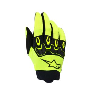 Guantes Alpinestars FULL BORE V2 YOUTH & KIDS YELLOW FLUO BLACK
