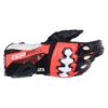 Guantes Alpinestars GP PRO R4 BLACK RED FLUO WHITE