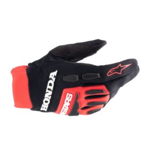 Guantes Alpinestars HONDA FULL BORE BRIGHT RED BLACK