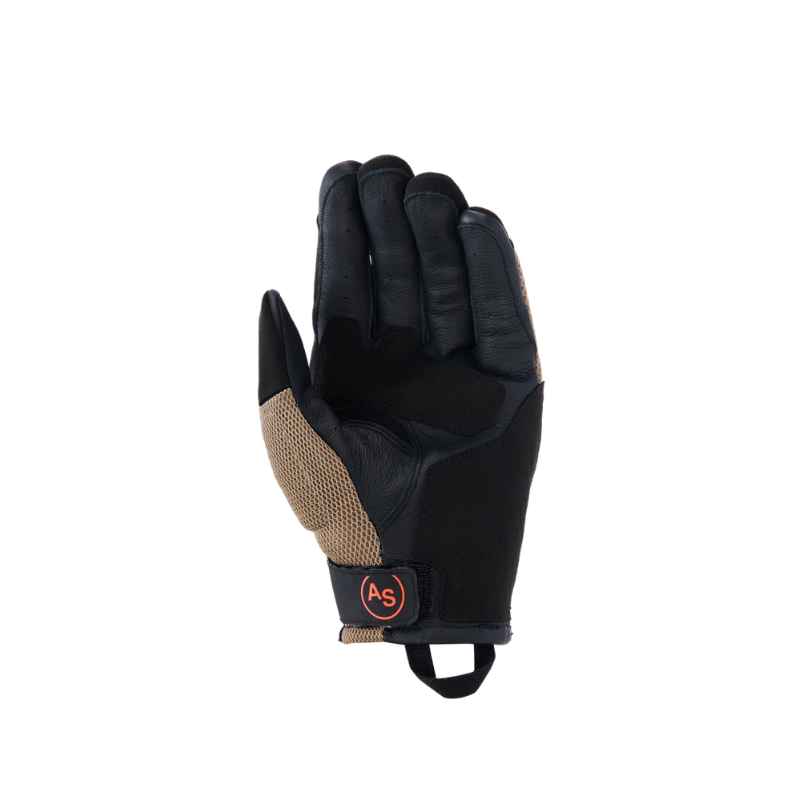 Guantes Alpinestars MANTI AIR DARK KHAKI BLACK ORANGE FLUO