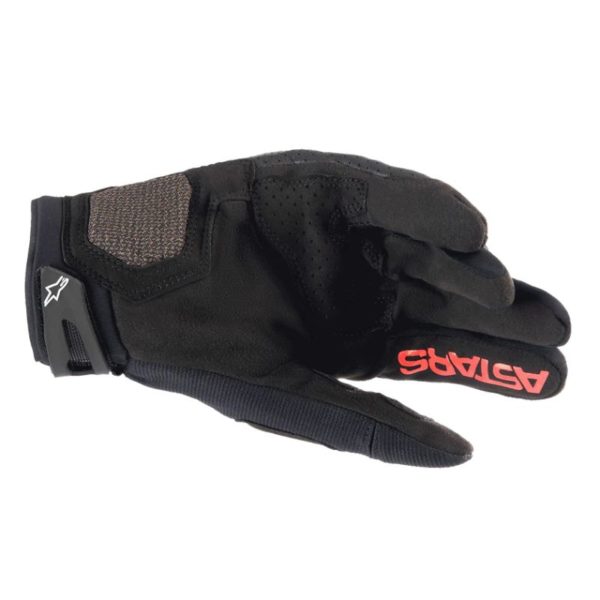 Guantes Alpinestars MEGAWATT BLACK RED FLUO