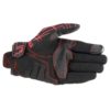 Guantes Alpinestars MM93 LOSAIL V2 BLACK ASPHALT BRIGHT RED - Imagen 2