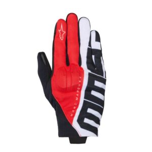 Guantes Alpinestars MM93 Reef V2 Black Bright Red White
