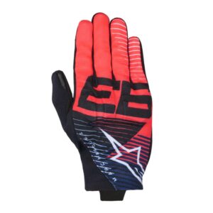 Guantes Alpinestars MM93 Reef V2 Black Red Fluo Blue Navy White