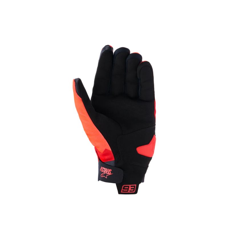 Guantes Alpinestars MM93 Reef V2 Red Fluo Bright Red Black