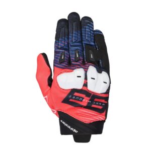 Guantes Alpinestars MM93 Spx 1 Black Red Fluo Blue Navy White