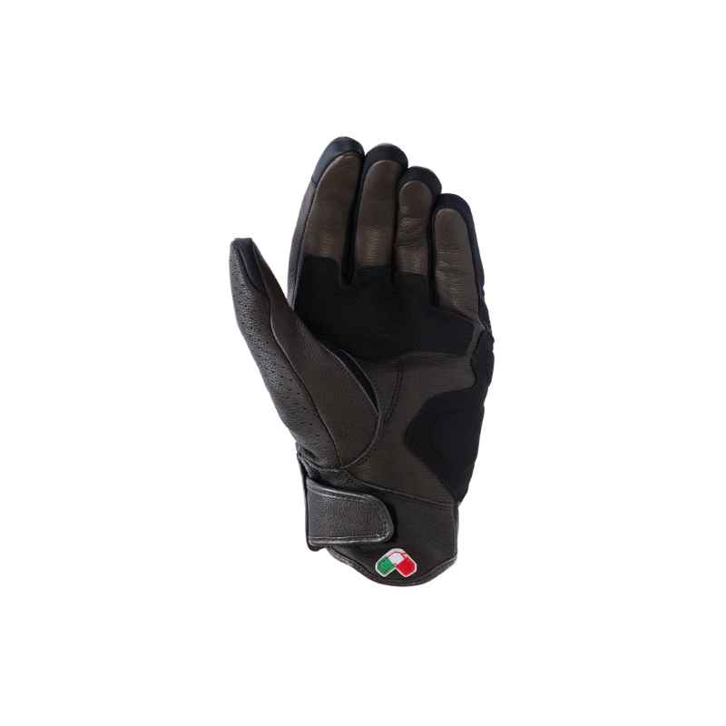 Guantes Alpinestars MUSTANG V3 LEATHER DARK BROWN BLACK