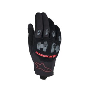 Guantes Alpinestars PRO-DURA BLACK BRIGHT RED