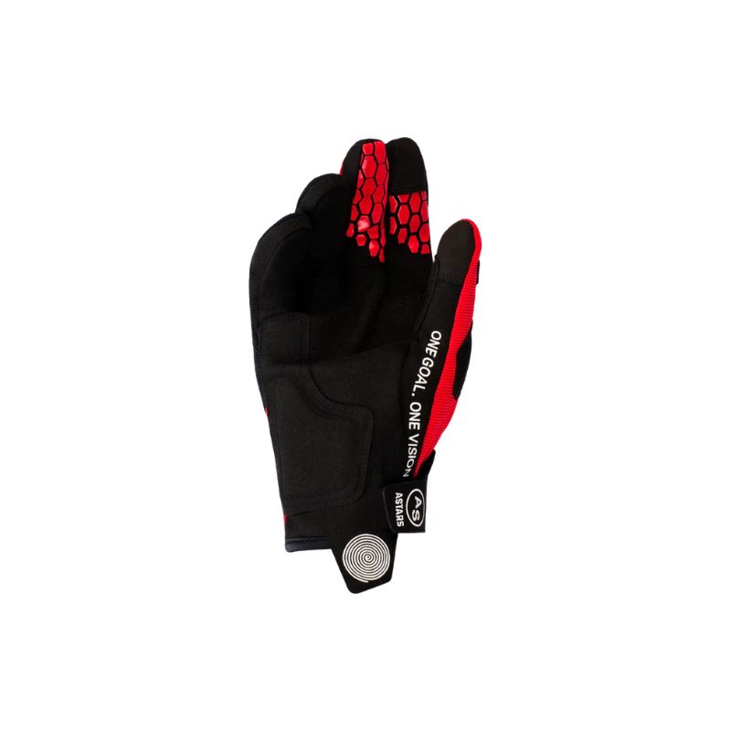 Guantes Alpinestars PRO-DURA BRIGHT RED BLACK