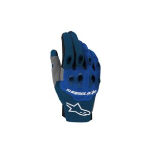 Guantes Alpinestars PRO-DURA NAVY BRIGHT BLUE WHITE