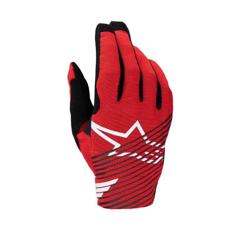 Guantes Alpinestars RADAR PRO BRIGHT RED