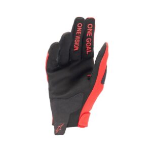 Guantes Alpinestars  RADAR YOUTH MARS RED SILVER