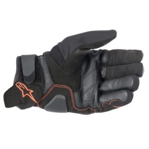 Guantes Alpinestars SMX-1 DRYSTAR GLOVES BLACK RED FLUO