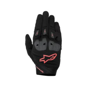 Guantes Alpinestars SP X 1  BLACK RED FLUO