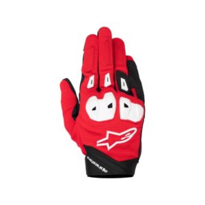 Guantes Alpinestars SP X 1  BRIGHT RED BLACK WHITE