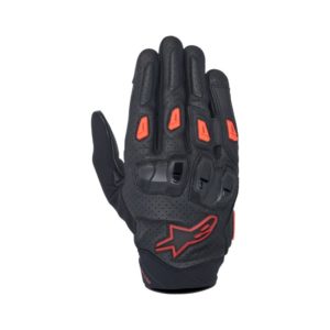 Guantes Alpinestars SP X 7 BLACK DARK RED RED FLUO