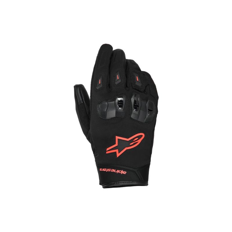 Guantes Alpinestars SP X Z WP BLACK RED FLUO