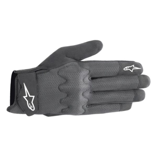 Guantes Alpinestars STATED AIR BLACK SILVER