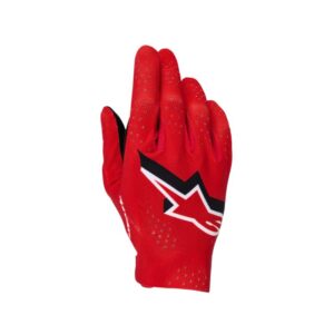 Guantes Alpinestars SUPERTECH MX FIRE RED BLACK WHITE