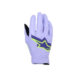 Guantes Alpinestars SUPERTECH MX LAVENDER VIOLET FLUO YELLOW
