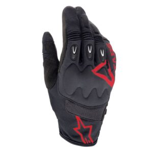 Guantes Alpinestars TECHDURA  FIRE RED BLACK