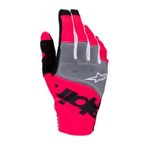 Guantes Alpinestars  TECHSTAR BLACK PINK FLUO