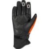 GUANTES BERING LADY ZEPHYR NEGRO NARANJA - Imagen 2